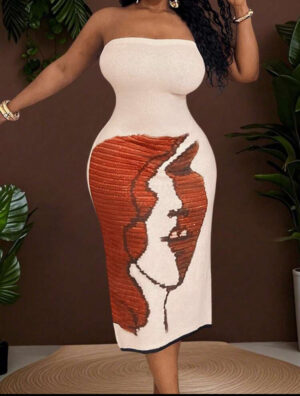Face Me Halter Dress