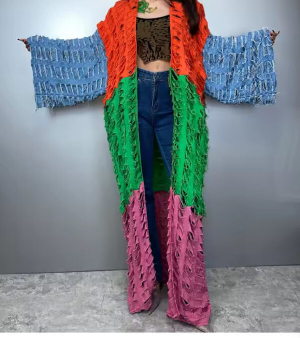 Distressed Goddess kimono - Image 4