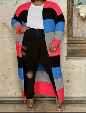 Color block Cardigan