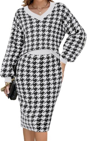 Houndstooth Set