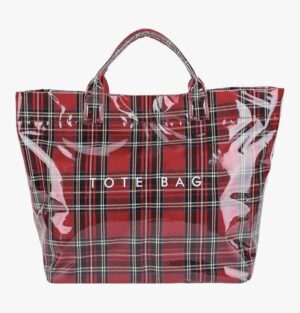 Plaid Tote Bag