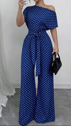 Blueberry Polka Dot Jumper
